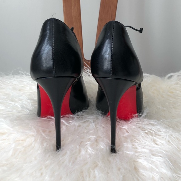 ❌SOLD❌LOUBOUTIN Corsita Cutout 120 Pumps Sz37 - Picture 6 of 8